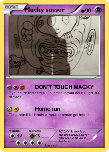 Pokemon Macky susser