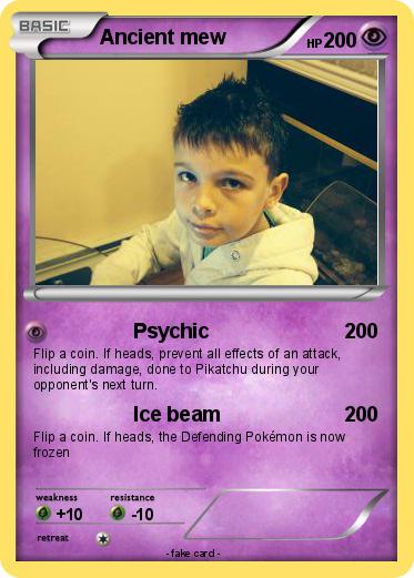 Pokemon Ancient mew