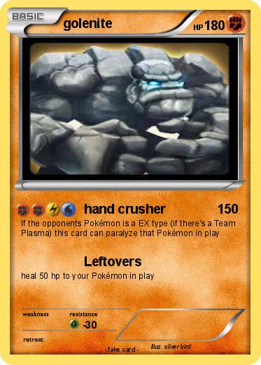 Pokemon golenite