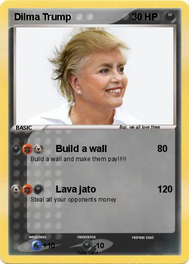 Pokemon Dilma Trump