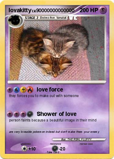 Pokemon lovakitty