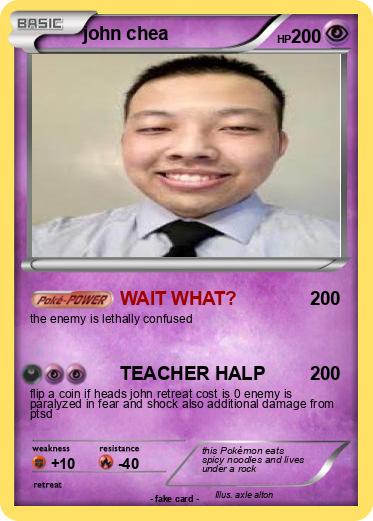 Pokemon john chea