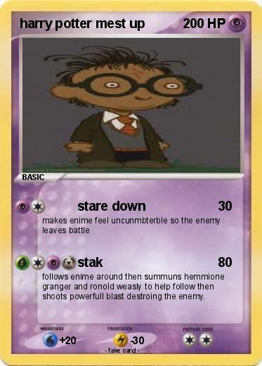 Pokemon harry potter mest up