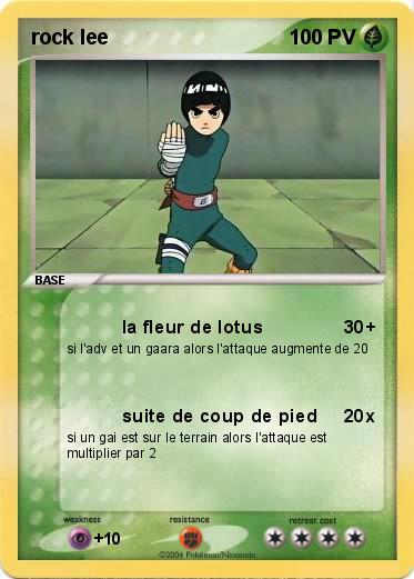 Pokemon rock lee