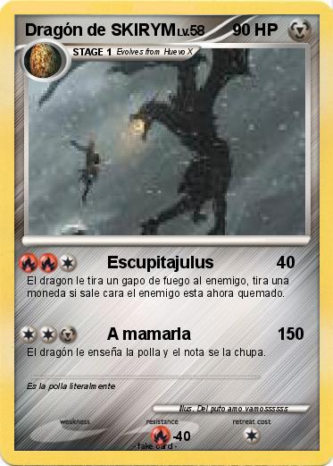 Pokemon Dragón de SKIRYM