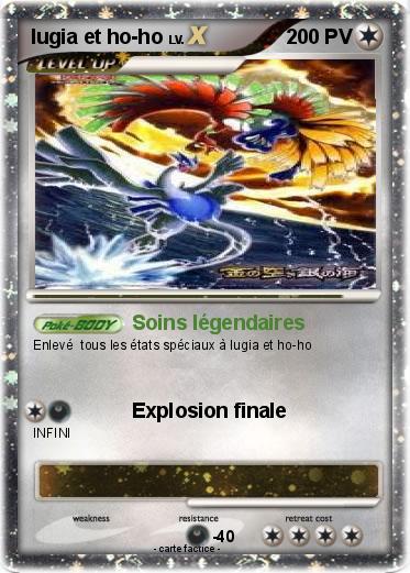 Pokemon lugia et ho-ho
