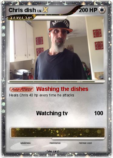 Pokemon Chris dish