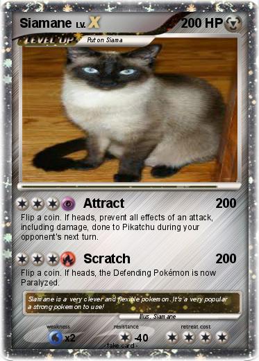 Pokemon Siamane