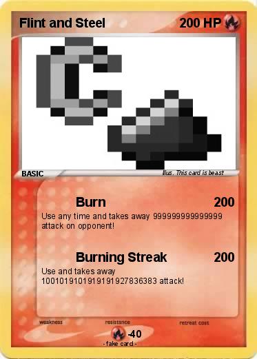 Pokemon Flint and Steel