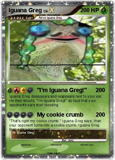 Pokemon Iguana Greg