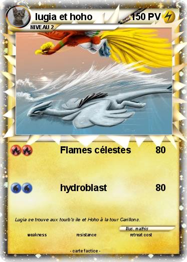 Pokemon lugia et hoho