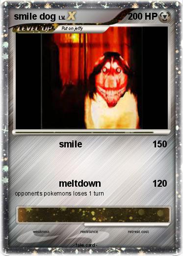 Pokemon smile dog