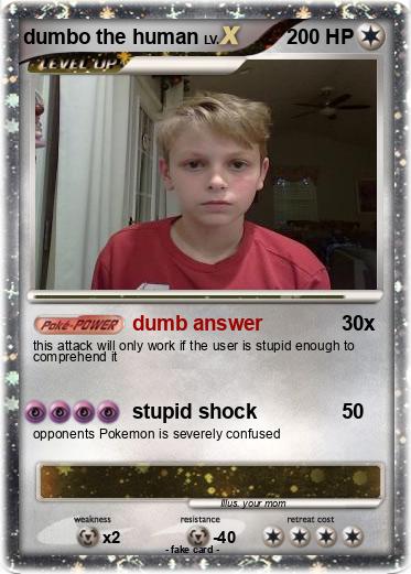 Pokemon dumbo the human