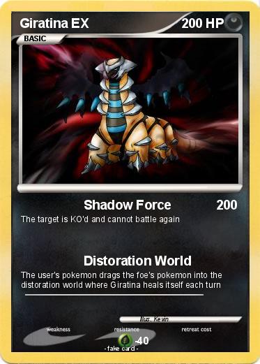 Pokemon Giratina EX