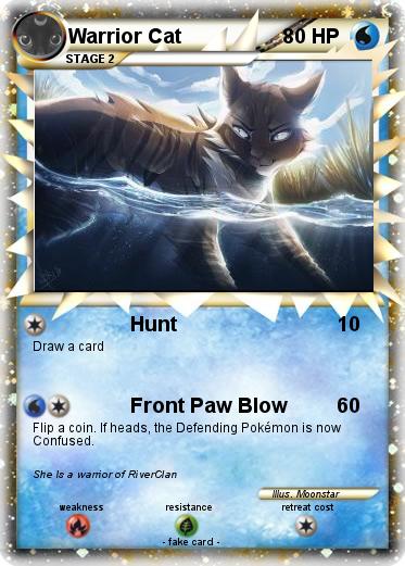 Pokemon Warrior Cat