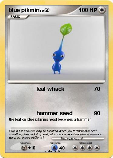 Pokemon blue pikmin