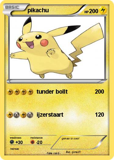 Pokemon pikachu