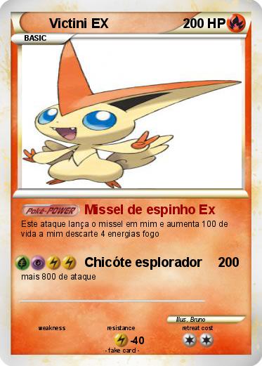 Pokemon Victini EX
