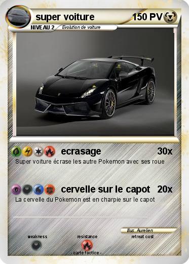 Pokemon super voiture