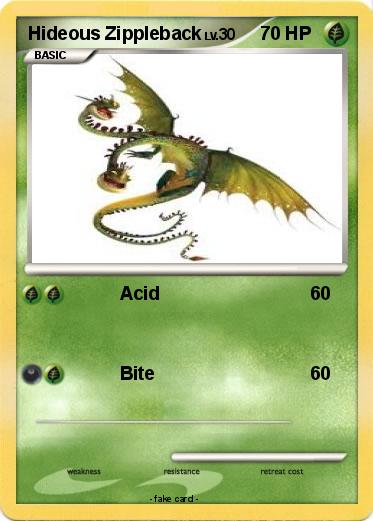 Pokemon Hideous Zippleback