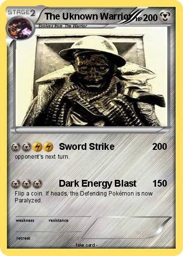 Pokemon The Uknown Warrior