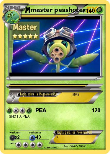 Pokemon master peashoter