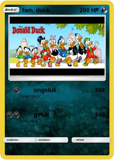 Pokemon fam. duck