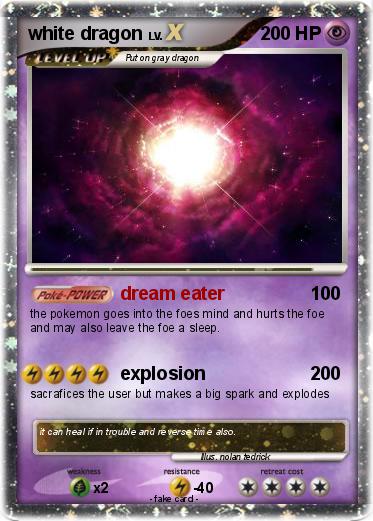 Pokemon white dragon