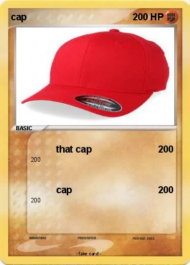 Pokemon cap
