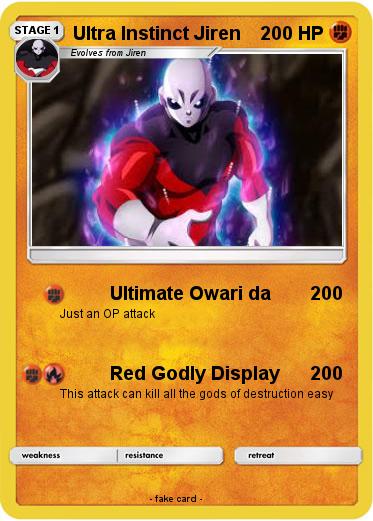 Pokemon Ultra Instinct Jiren
