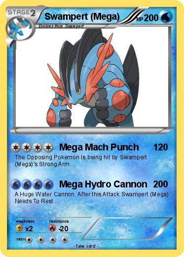 Pokemon Swampert (Mega)