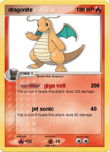 Pokemon dragonite