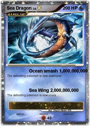 Pokemon Sea Dragon