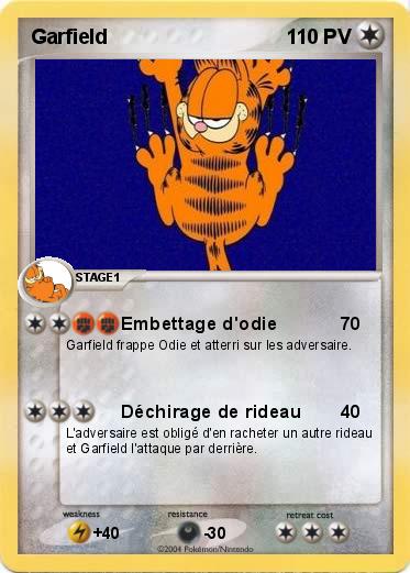 Pokemon Garfield 