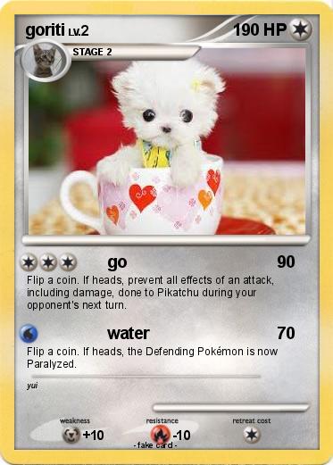 Pokemon goriti