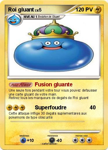Pokemon Roi gluant