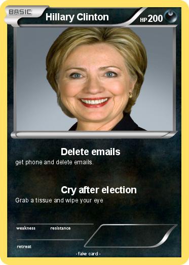 Pokemon Hillary Clinton
