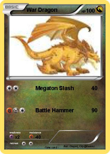 Pokemon War Dragon