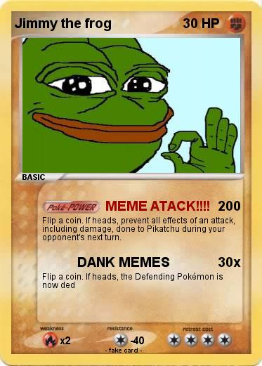 Pokemon Jimmy the frog