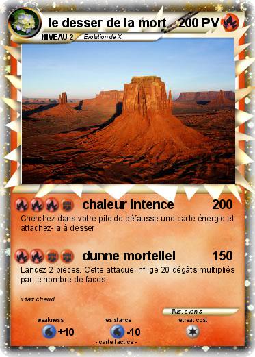 Pokemon le desser de la mort