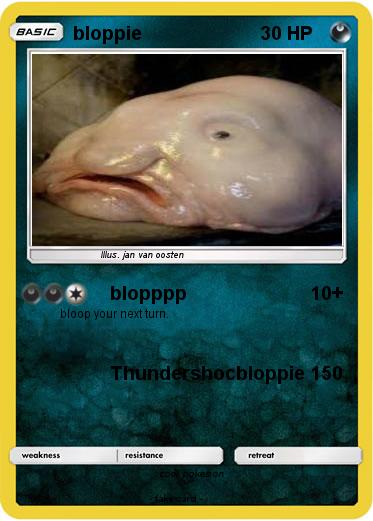 Pokemon bloppie