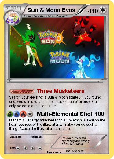 Pokemon Sun & Moon Evos