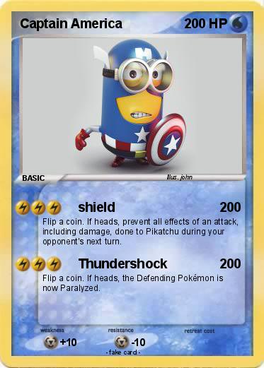 Pokemon Captain America