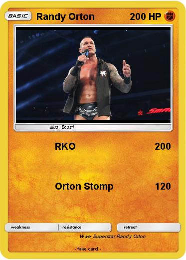 Pokemon Randy Orton