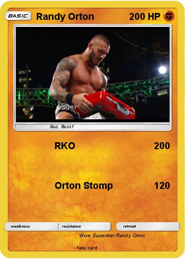 Pokemon Randy Orton