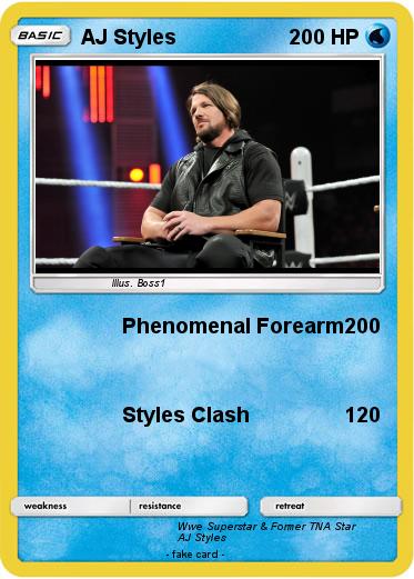 Pokemon AJ Styles
