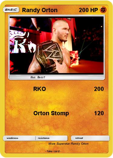 Pokemon Randy Orton