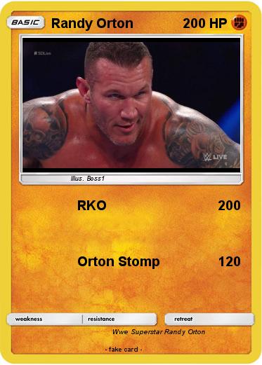 Pokemon Randy Orton