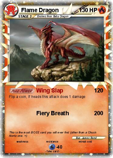 Pokemon Flame Dragon