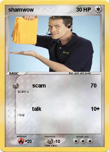 Pokemon shamwow